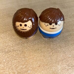 Lot Of 2 Little  Tikes Toddle Tots Chunky Boy & Caveman